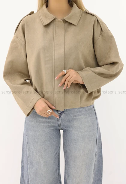 بامبر جلو زیپ جیر پیله کد1004634