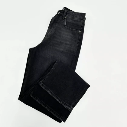 شلوار جین نیم بگ 1007924