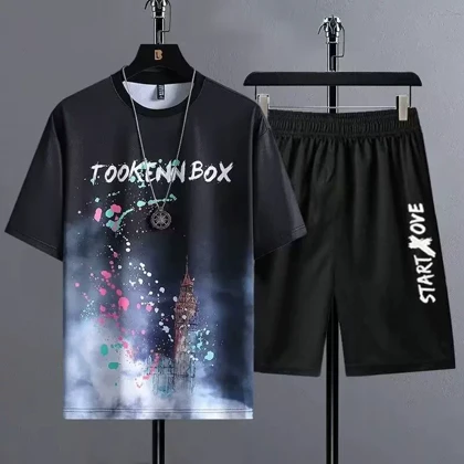 تیشرت چاپی باکسی