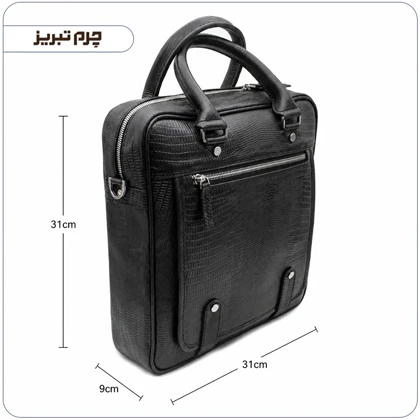 کیف نیمه اداری چرم مدل WL68