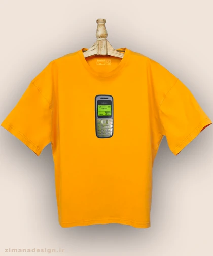 تیشرت لش مردانه و زنانه نوستالژی طرح نوکیا 1200