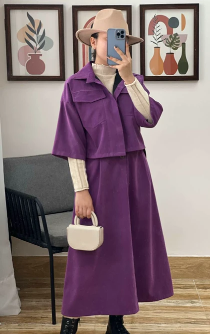 ست کت و دامن کد 3162