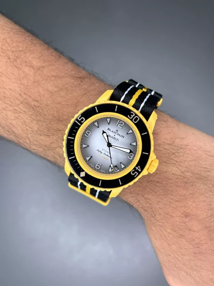 ساعت مچی سواچ بلنک پین اقیانوس آرام Swatch Blancpain Pacific Ocean