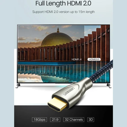 کابل HDMI به HDMI یوگرین UGREEN مدل ED015 50820 (دو متری)