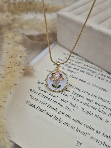 گردنبند میناکاری