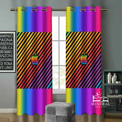 پرده کودک طرح لوگو اپل مدل W5114