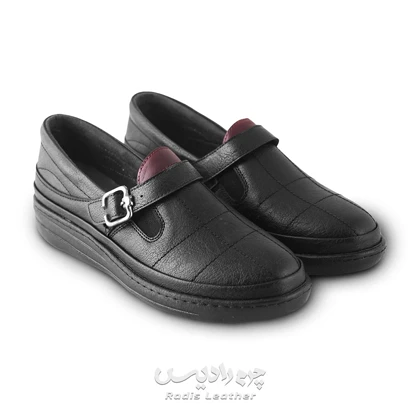 کفش روزمره زنانه چرم رادیس مدل FLORA کد 658-M.MC