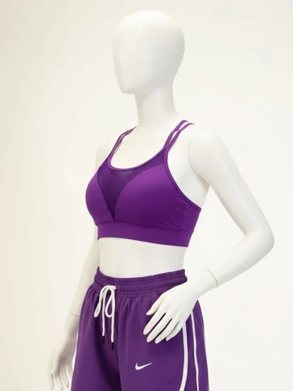 نیم‌تنه کاپ‌دار ورزشی بند دوبل ضربدری نایکی Nike