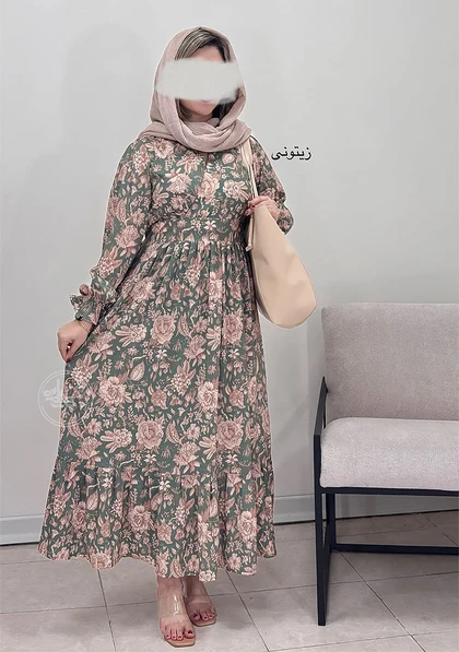 پیراهن بلند ثمینه