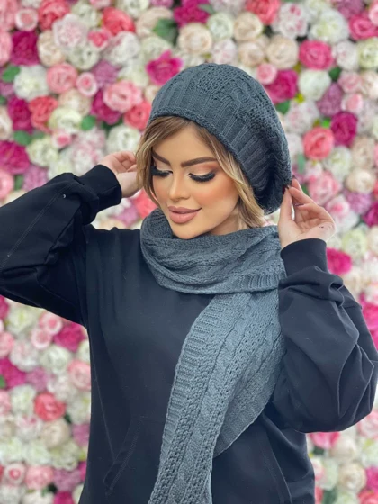 شال و کلاه بافت حصیری