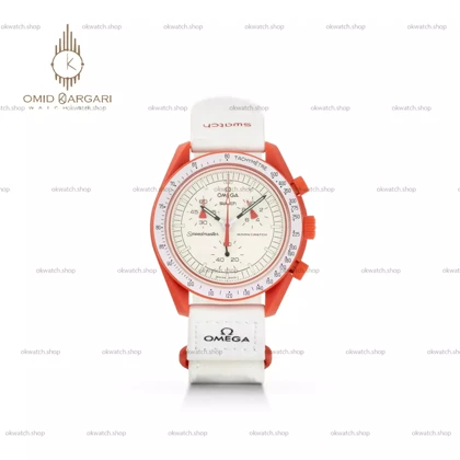 ساعت مچی امگا سواچ ماموریت به مریخ Omega x Swatch Mision to the mars