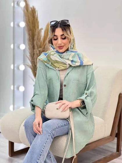 مانتو شومیزی دو جیب
