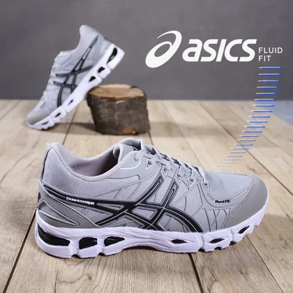 کفش مردانه Asics مدل Fluid fit (طوسی)