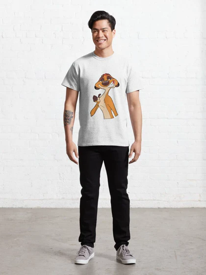 تیشرت lion king طرح Timon کد 201054