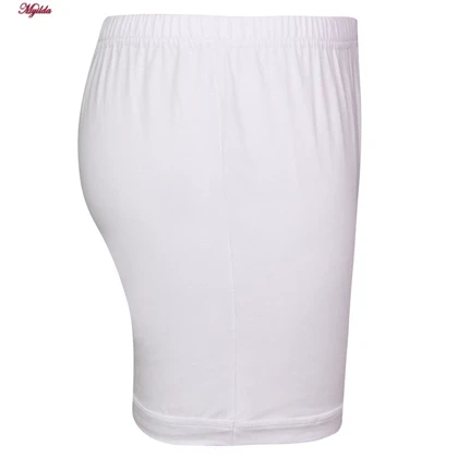 شورت مردانه ماییلدا مدل پادار پنبه‌ای کد 4702-3 رنگ سفید بسته سه عددی