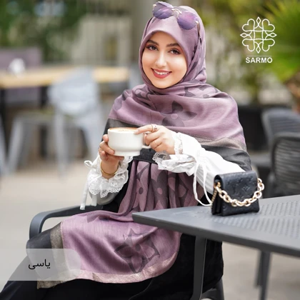 روسری نخ ابریشم رافاگل