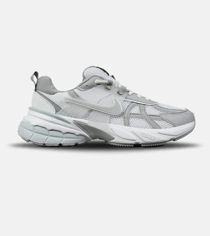 کفش کتانی مردانه و زنانه سفید طوسی Nike cushlon مدل 7795