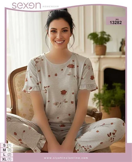 تیشرت وشلوار سایز نرمال sexen کد 13282