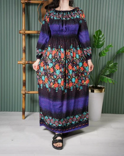 پیراهن ساحلی گلبهار R7532