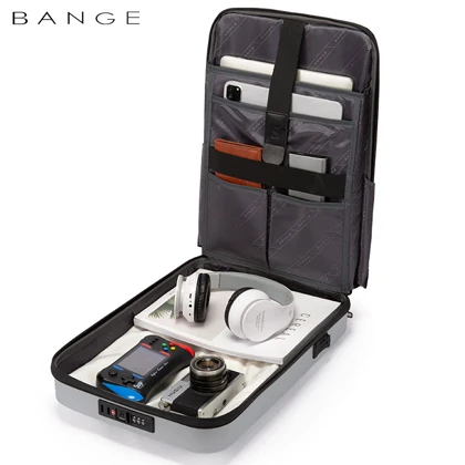 کیف کوله پشتی لپ تاپ 15.6 اینچ ضد سرقت اورجینال بنج BANGE 7682