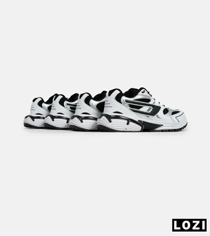 کفش کتانی بزرگ پا سفید مشکی DIESEL S-SERENDIPITY SPORT مدل 8074