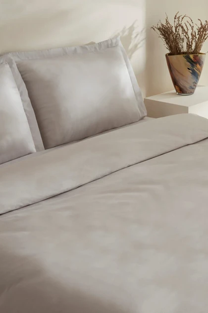 سرویس روتختی دو نفره Karaca Home مدل Jemma ساتن - طوسی
