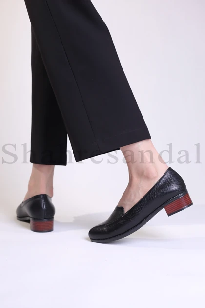 کفش پرسنلی پاشنه‌دار زنانه شمیم
