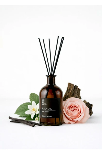 خوشبوکننده اتاق چوبی Bella Maison مدل Black Oud