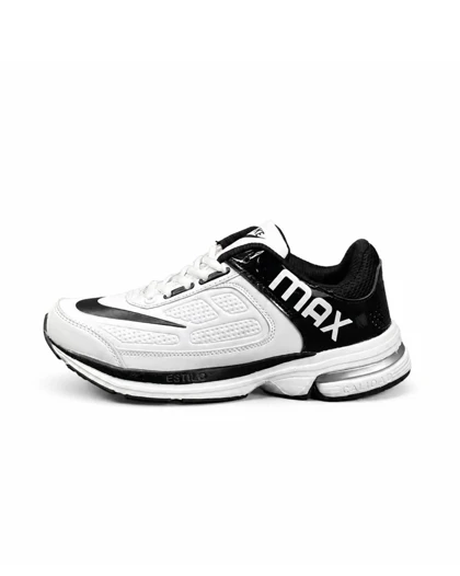 کتانی خارجی زنانه مدل نایکی سفید مشکی NIKE