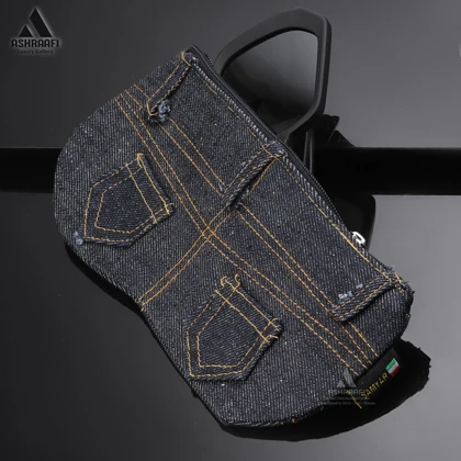 کیف عینک طرح جین Jean Pocket Glasses Case