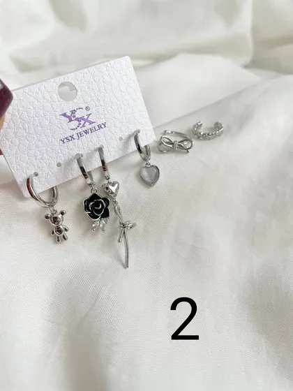 گوشواره پک 6 عددی
