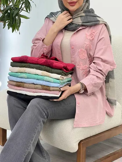 مانتو گلدوزی گلناز
