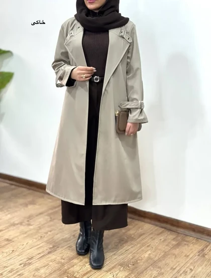 ترنچ کت آستردار ضد آب پانیذ