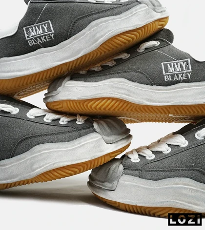 کفش کتانی مردانه خاکستری ADIDAS BLAKEY MMY LOW SNEAKER