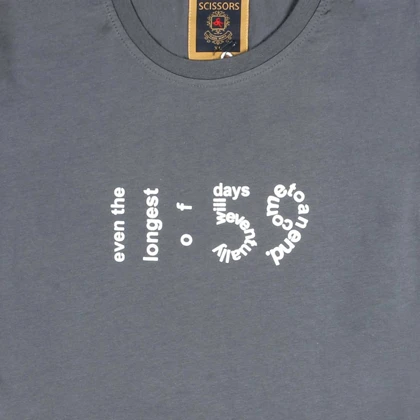 تیشرت چاپی SCISSORS مدل 155118106