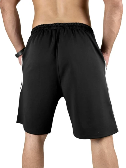 شلوارک طرح آدیداس ADIDAS بگ مشکی