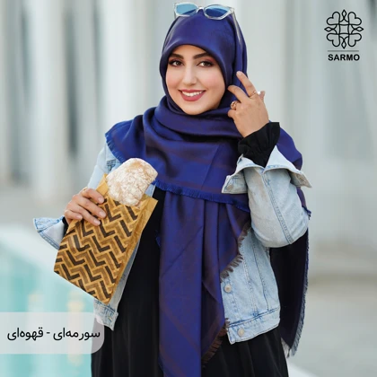 روسری ژاکارد رونا خطی