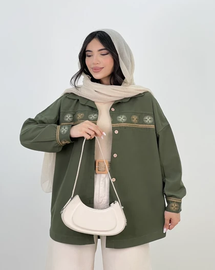 شومیز گلدوزی سالومه(72)کد:5165