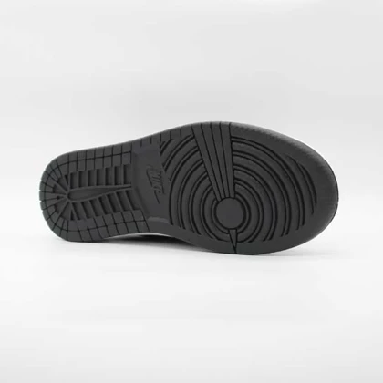 کتانی جردن 1 مشکی ورنی ساق‌دار کد 6624