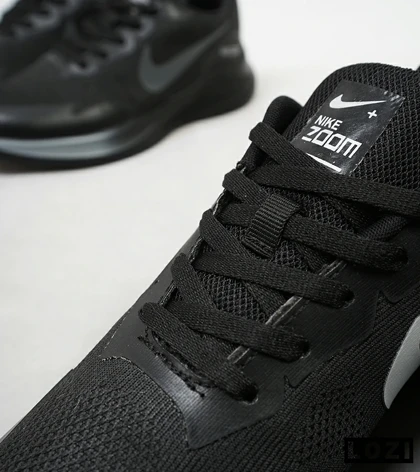 کفش اسپرت کتانی نایک زوم مشکی nike air zoom کد 275434
