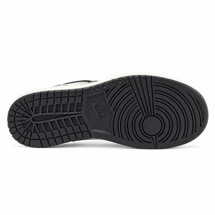 کفش و کتانی مردانه ساق‌دار مدل NIKE JORDAN 1 رنگ مشکی آبی کد 21861