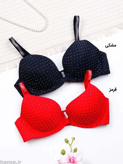 سوتین اسفنجی فنردار کد 711