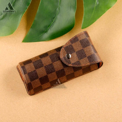 کیف عینک طرح لویی ویتون Louis Vuitton Glasses Case KB1