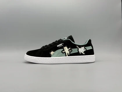کتانی پوما سوئد ریپ ان دیپ مشکی سبز/Puma suede RIPNDIP