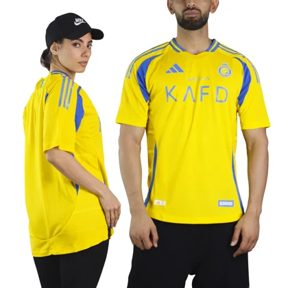 تیشرت فوتبالی پلیری النصر مدل Adidas-Heat RDY-5985 زرد