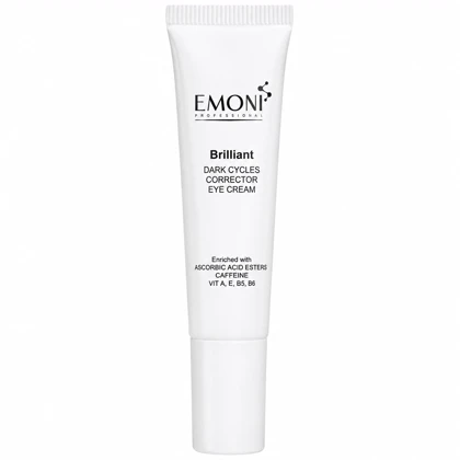 کرم دور چشم امونی درماسیوتیکس مدل Brilliant اصلاح کننده حلقه های تیره 15ml
