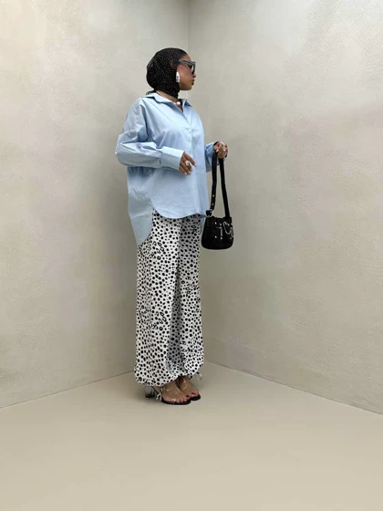 شومیز پشت گره