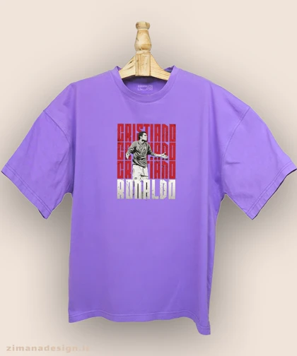 تیشرت لش مردانه و زنانه طرح کریستیانو رونالدو کد 961