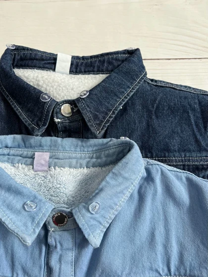 کاپشن جین داخل خز کد 3180