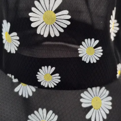 کلاه باکت تابستانی جدید زنانه دخترانه طرح گل بابونه zara